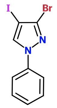 (image for) MC025062 3-Bromo-4-iodo-1-phenyl-1H-pyrazole